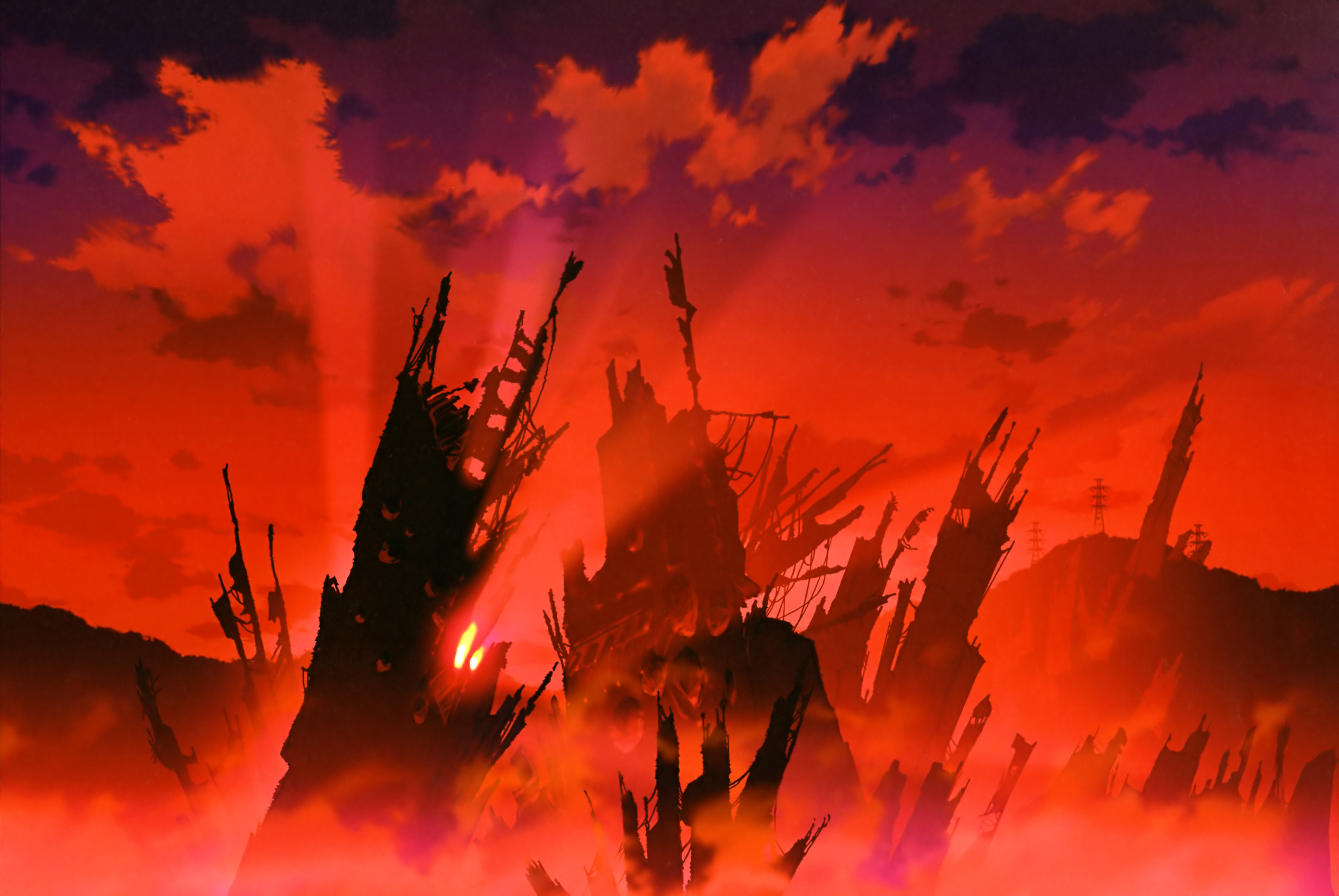 evangelion landscape